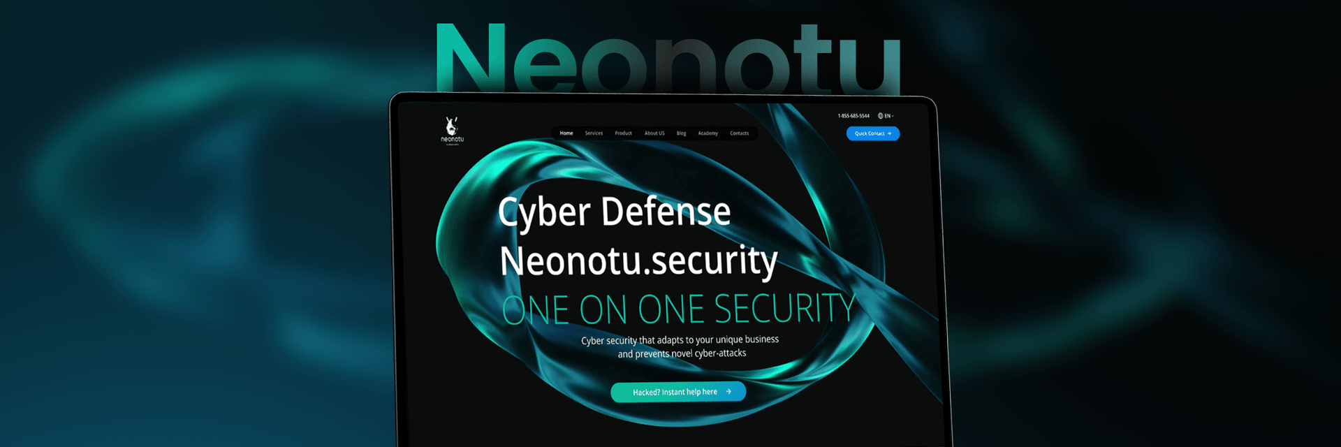 Neonotu cybersecurity company website
